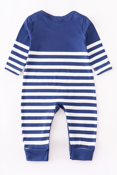 Stripe Tractor Romper