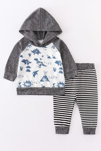 Dinosaur Hoodie Set