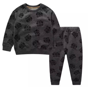 Bear Printed Cotton Set