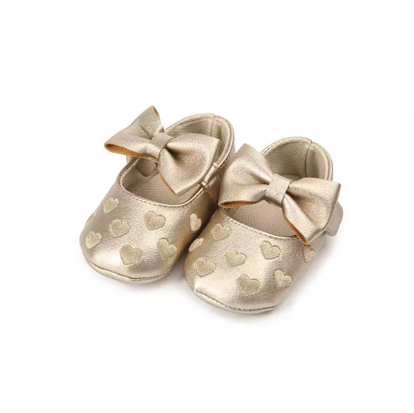 Bowknot Heart Shoes