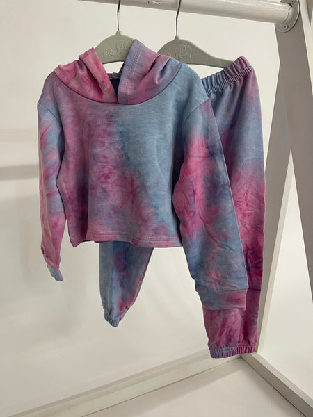 Tie-Dyed Hoodie Set