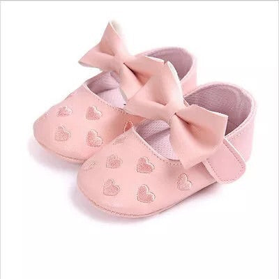 Bowknot Heart Shoes