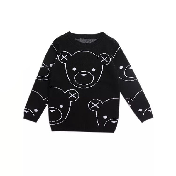 Bear Knitted Sweater