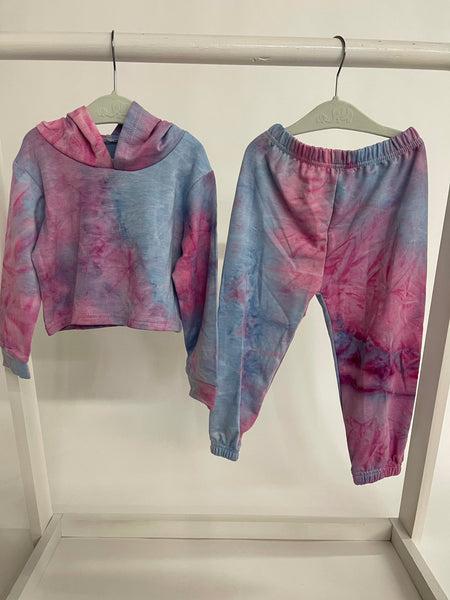 Tie-Dyed Hoodie Set