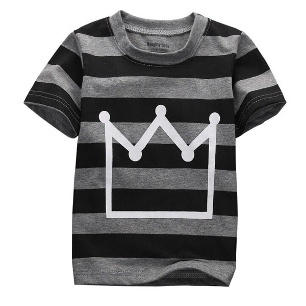 Crown Striped T-Shirt & Pants